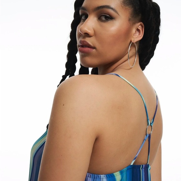 Responsible, Sleeveless Pleated Dress - Addition Elle / 1X - Picture 8 of 9